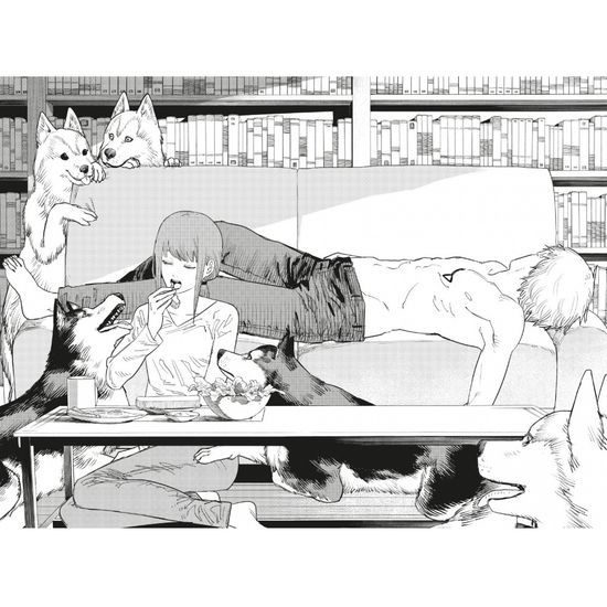 Манга Человек-бензопила. Книга 5. Купание в ванне. Чувства собаки