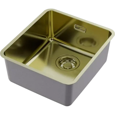 Кухонная мойка Omoikiri Omi 37-U/I-LG Ultra нерж.сталь/светлое золото