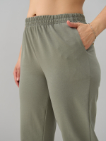 Костюм с брюками КБ-184/фисташка-мифическиецветы