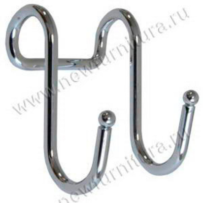 Рейлинг крючок двойной CWJ211D (мф-4816) (нт-14902)