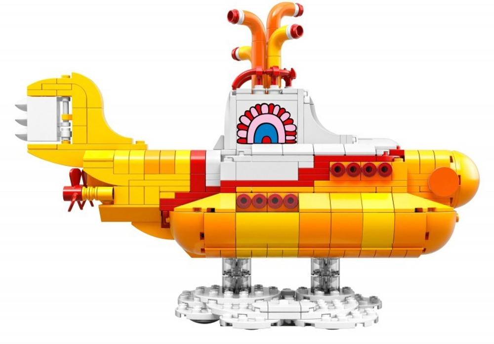 LEGO Ideas: The Beatles: Жёлтая подводная лодка 21306 — The Beatles: Yellow Submarine — Лего Идеи