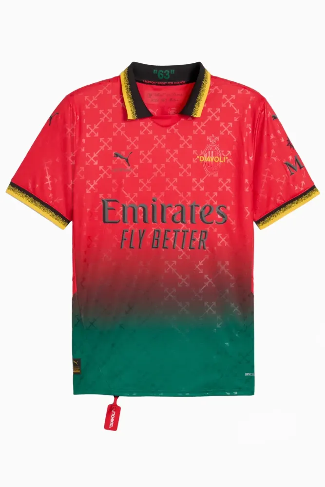 Футболка Puma x Off-White AC Milan 24/25 4th