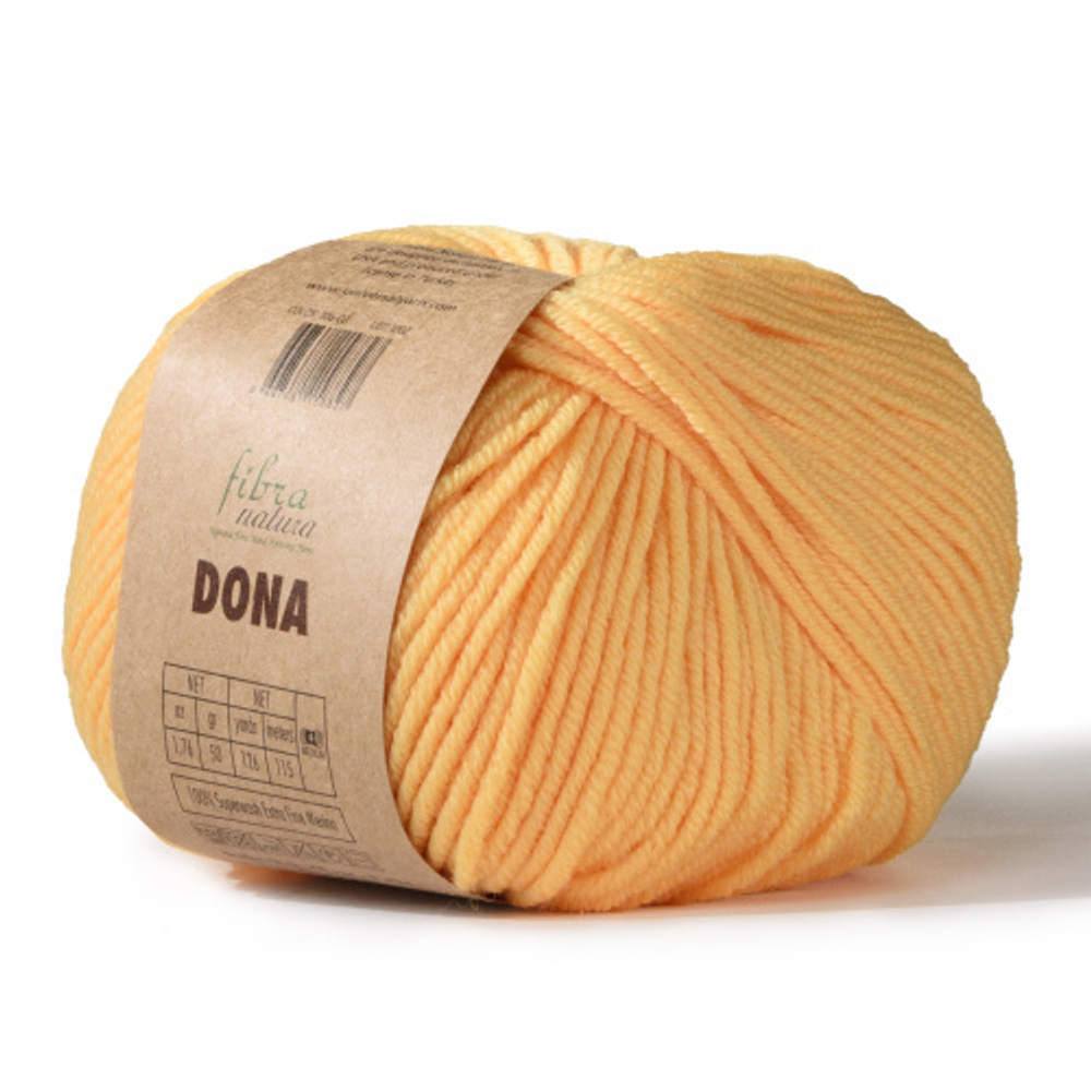 Пряжа Dona 50г, 115м, 100% меринос экстрафайн (цена за 1 шт)