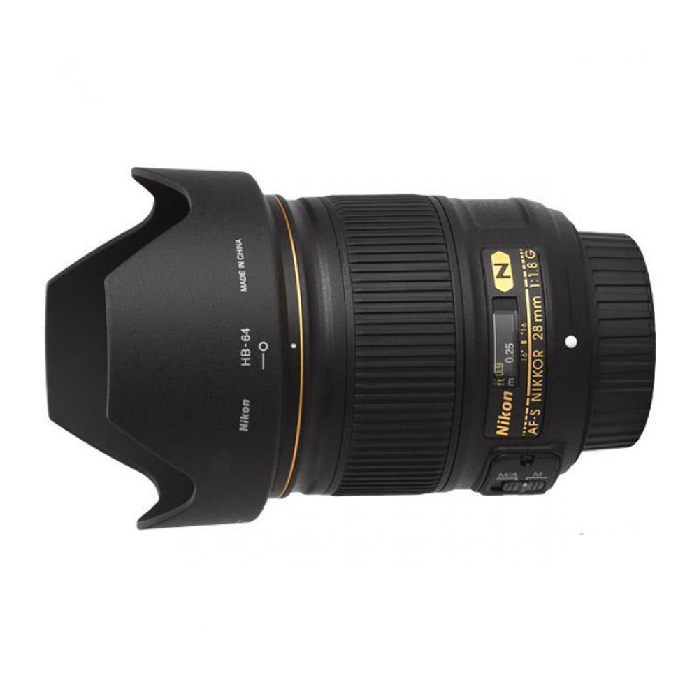 Объектив Nikon AF-S 28mm f/1.8G для Nikon