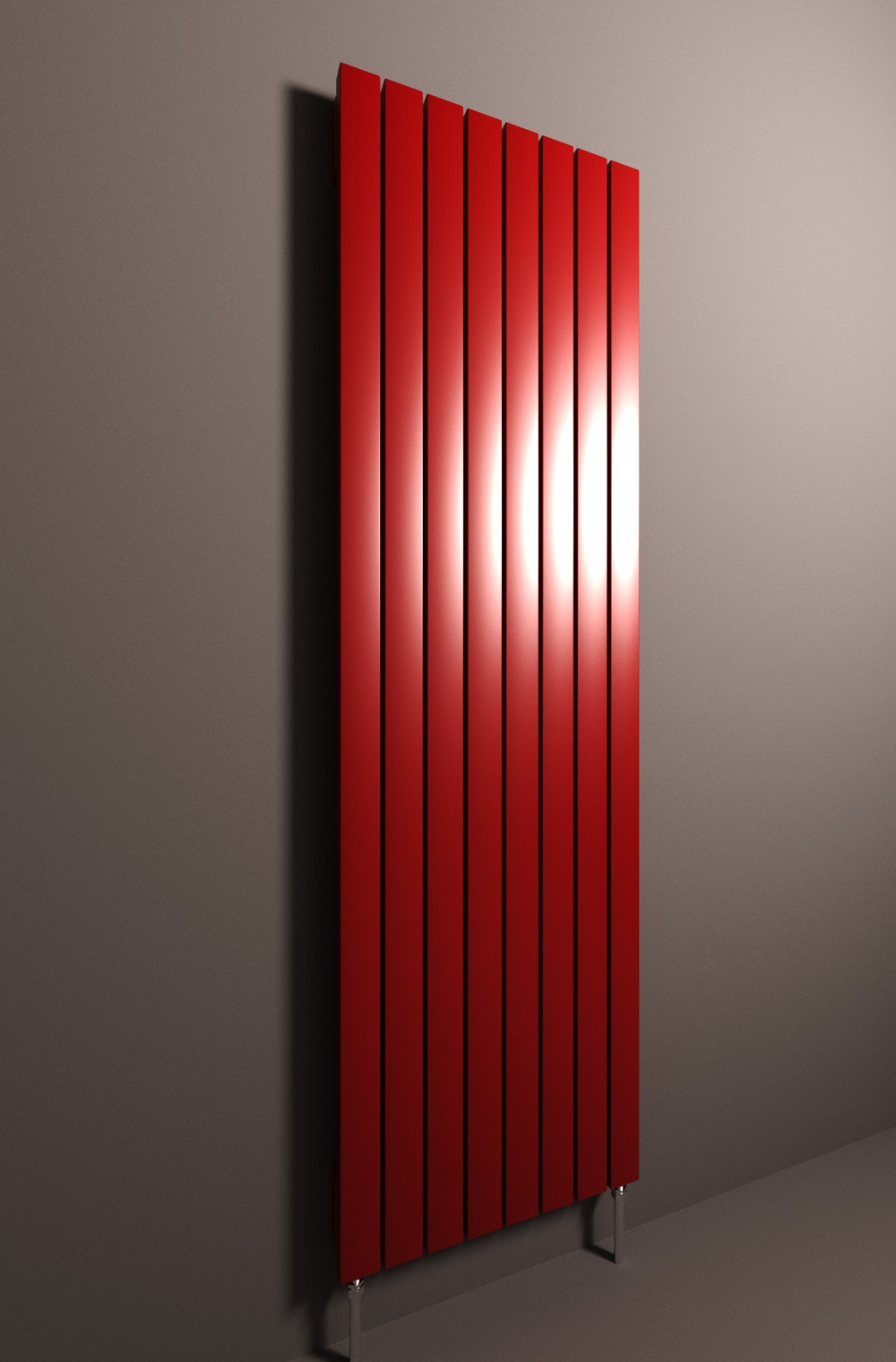 Вертикальные дизайн-радиаторы P60 2000мм с нижним подключением