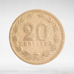 Argentina, 20 Centavos, 1929, F