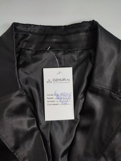 Пиджак черный нарядный 44-46 размер