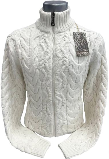 р-р 56-60. Жакет из шерсти и кашемира "РУНЫ" На разъемном замке