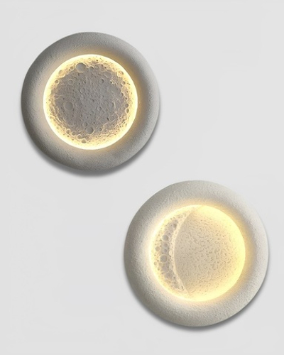 гипсовое панно с фактурой лунной поверхности