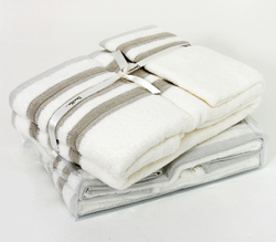 Полотенце 70х140 Devilla Brest Мережка белое