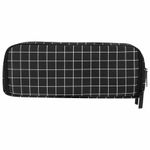 Пенал-органайзер BRAUBERG, 2 откидные планки, полиэстер, 23x9х7 см, "Checkered", 272316