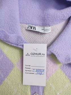 Кофта Zara с коротким рукавом 44 размер