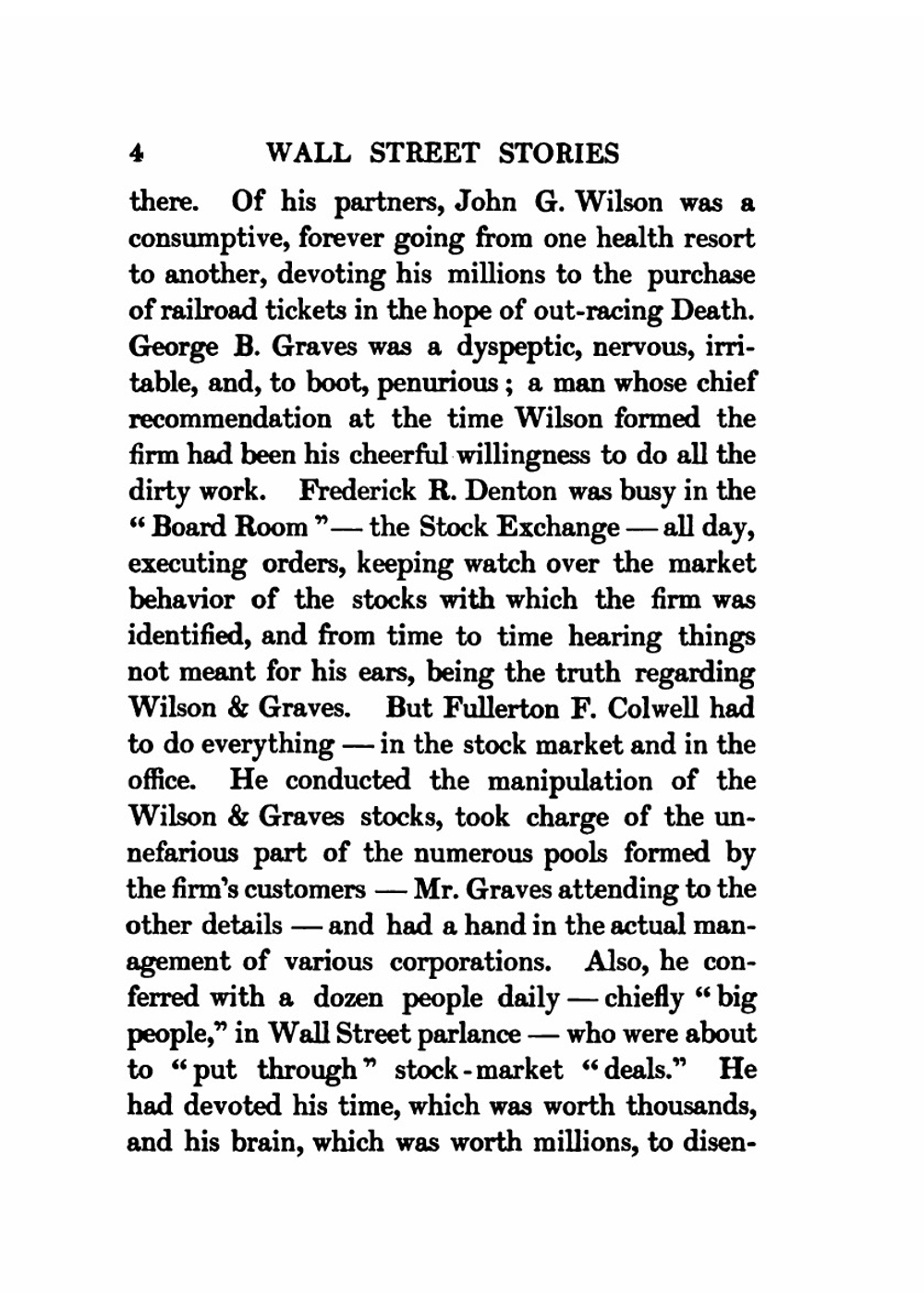 Wall Street stories | Edwin Lefevre
