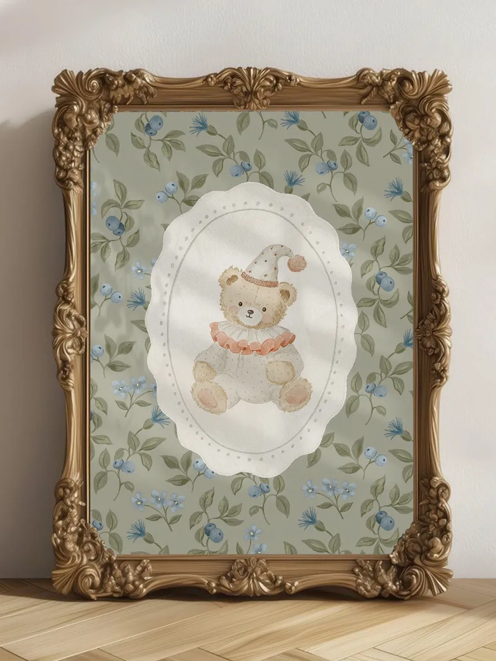 Постер 30х40 см винтажный для детской