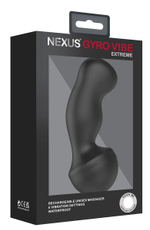 Черный вибростимулятор Nexus Gyro Vibe Extreme - 18 см. (Цвет: черный)