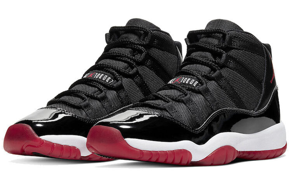 Jordan Air Jordan 11 Bred Playoff GS Black Red 2019