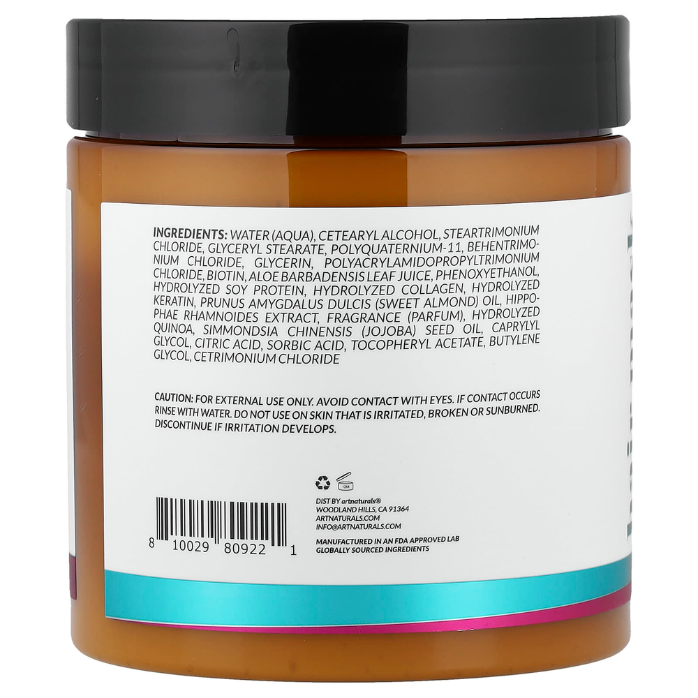 artnaturals, маска для волос с биотином и коллагеном, для всех типов волос, 479 г (16,9 унции)