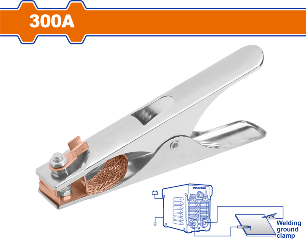 Клема заземления 300 А (100) WADFOW WEH9A03