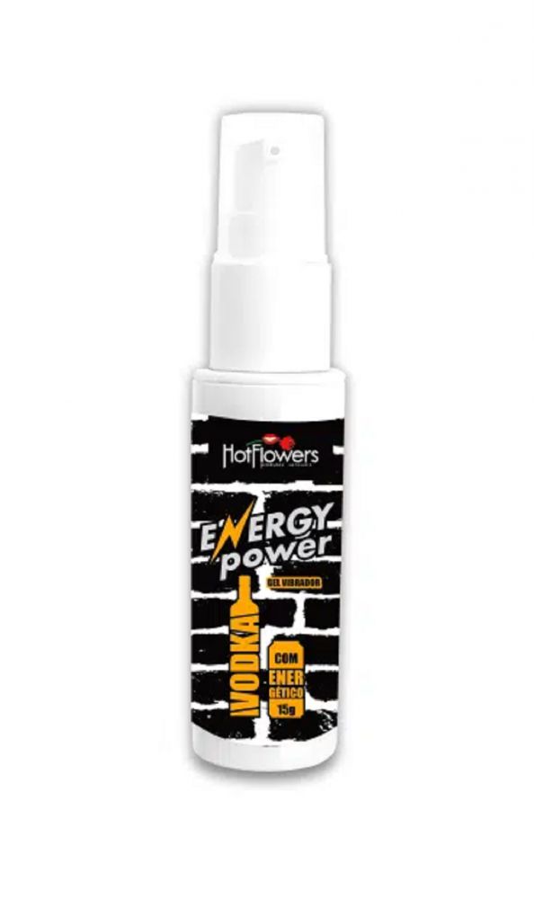 Гель жидкий вибратор Energy Power со вкусом водка с энергетиком 15 г