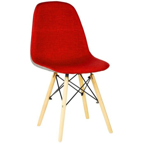 Стул  Tarcento в стиле Eames красный