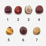 Камни натуральной яшмы мукаит, 26,5-33*24-27мм