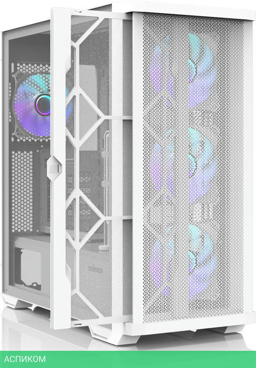 Корпус Zalman Z10 Duo без БП White
