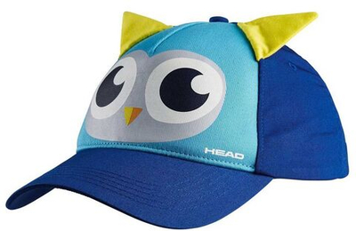 Теннисная кепка Head Kids Cap Owl - Blue