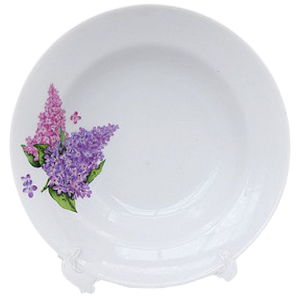 Тарелка глубокая 20см "СИРЕНЬ (Идиллия)" 250мл, Беларусь.