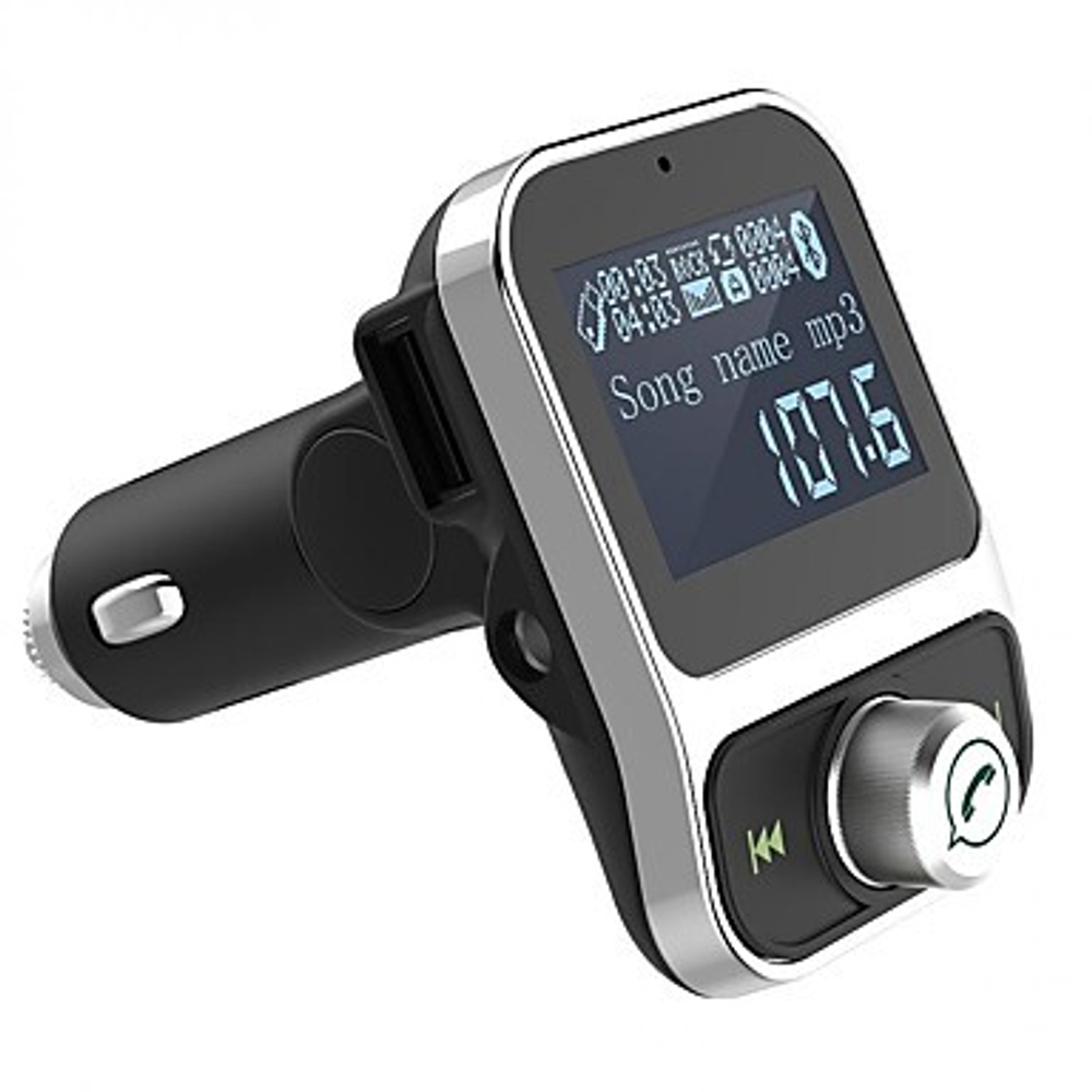 Автомобильный FM-трансмиттер - HY88 Bluetooth (черный)