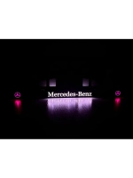 Рамка для номера с подсветкой PLOGO. Mercedes.
