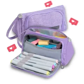 Пенал школьный SPENS для девочек, пенал для мальчиков, косметичка,