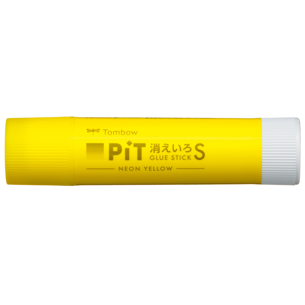 Клей-карандаш Tombow PiT KIEIRO S Neon Yellow