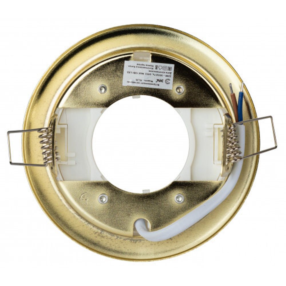 KL35 GD-10 /1 Светильник ЭРА под лампу Gx53,220V,13W ,золото (упаковка 10 шт)