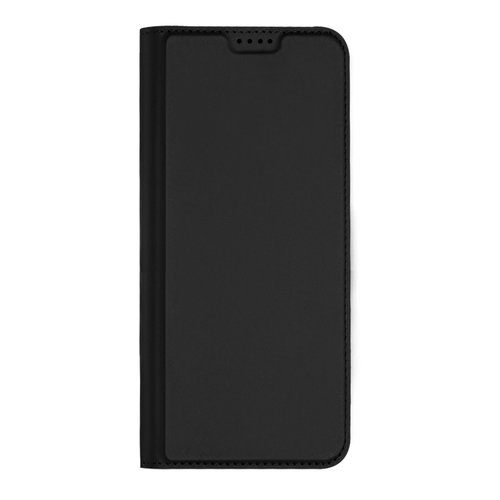 Чехол книжка черного цвета из кожи для Honor Magic 8 Pro, серия Skin Pro Series от Dux Ducis