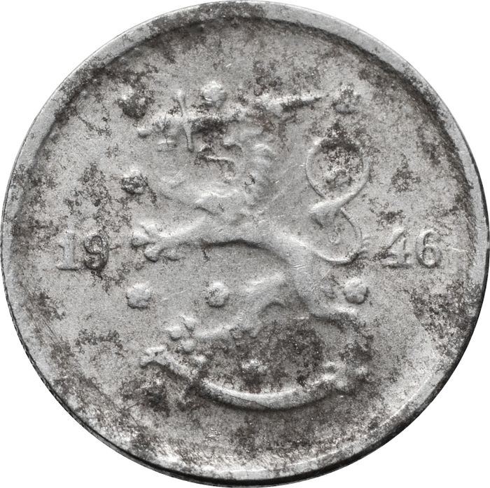 50 пенни 1946 Великобритания VF