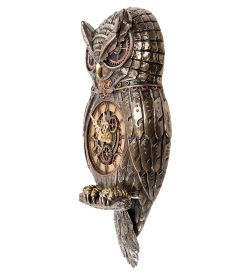 WS-915 Статуэтка-часы в стиле Стимпанк «Сова»