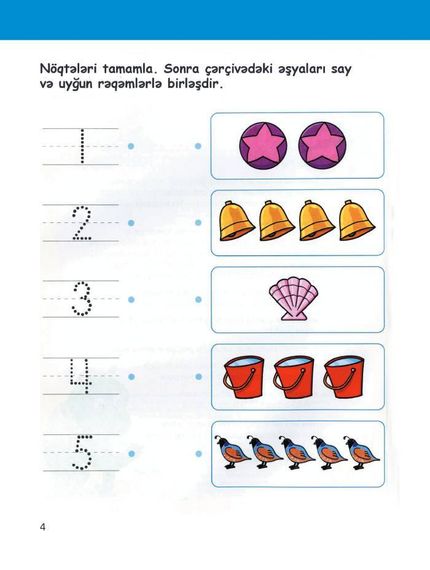 Kiçik motorika üçün: Erkən riyaziyyat”