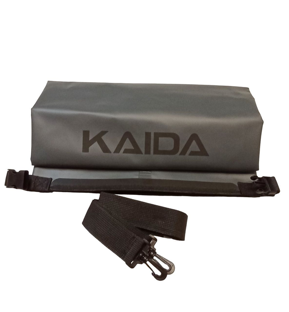 Гермосумка, Герморюкзак, Гермомешок серый 20 л