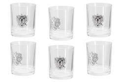 Набор для водки Гамма Россия серебряный