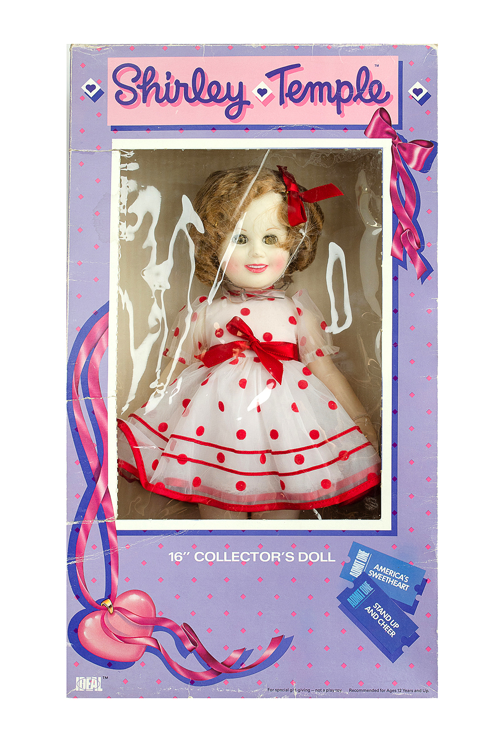 Кукла Ширли Темпл (Shirley Temple Doll)  16" Collector's Doll Stand-Up and Cheer. Колекционная кукла