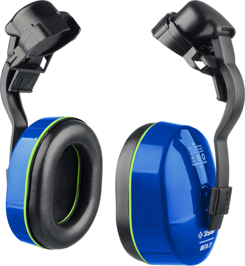 Противошумные наушники ЗУБР ВЕГА-27 защита до 107дБ, с креплением на каску