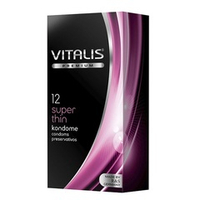 Презервативы Супер тонкие №12 Vitalis Premium Super thin