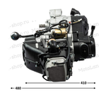 Двигатель 200 см3 163QMK с балансиром
