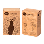 Ключница peacock, синяя/зеленая