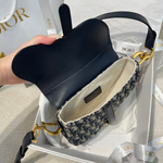 Christian Dior Mini Soft Saddle Bag with Strap