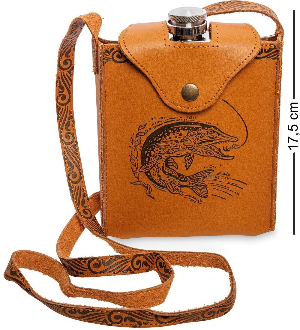 GT-53 Подарочный набор фляжка 500 мл «Лучший рыбак»