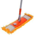 Швабра «Liao» с насадкой из микрофибры A130064 оранжевая