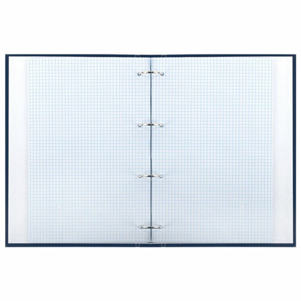 Тетрадь на кольцах БОЛЬШАЯ 210х305 мм А4, 100 л., обложка картон, клетка, BRAUBERG "Shade", 404102