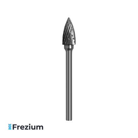 Борфреза по металлу (6x3x12,7x49; Форма G)