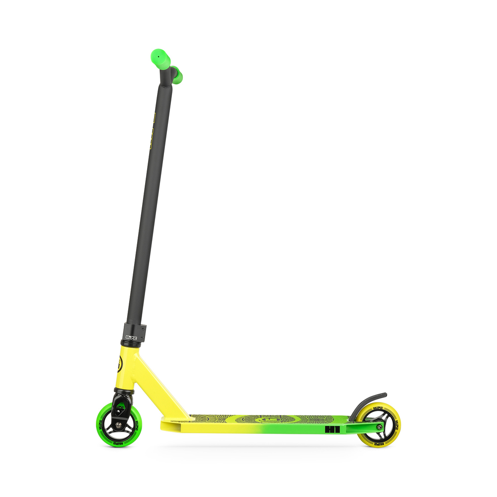 Самокат HIPE H1 yellow/green